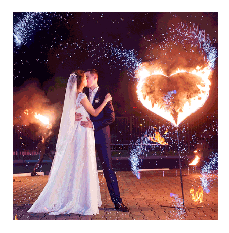 Организация пиротехнического шоу на свадьбу  Сергиев Посад | sergiev-posad .salutsklad.ru