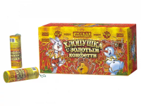 Хлопушка с золотым конфетти Хлопушки купить в Сергиеве Посаде | sergiev-posad .salutsklad.ru