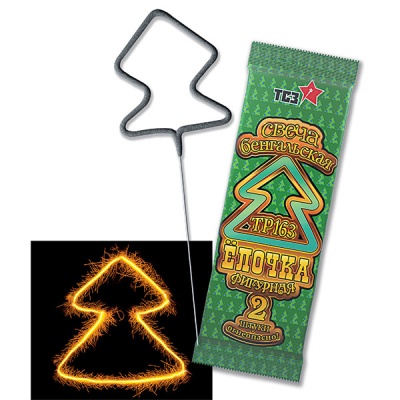 Елочка Бенгальские огни фигурные купить в Сергиеве Посаде | sergiev-posad .salutsklad.ru