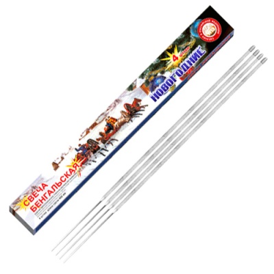 Новогодние 400-4 мм. Бенгальские огни купить в Сергиеве Посаде | sergiev-posad .salutsklad.ru